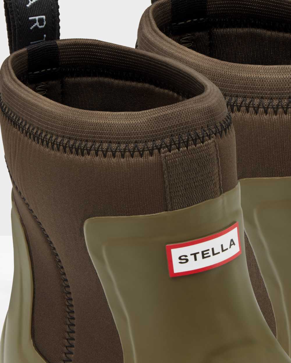 Hunter Stella McCartney x Wellies Online - Womens Green Boots